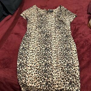 Leopard Dress Size 1X